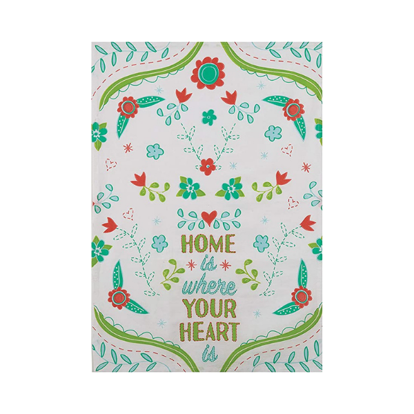 Home Is Where Your Heart Is Kitchen Towel