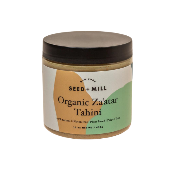 Organic Za'atar Tahini Jar - 16 oz