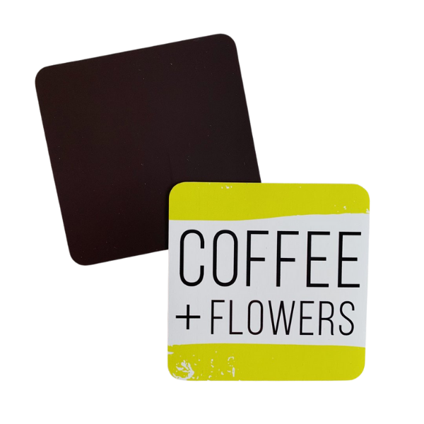 Coffee And Flowers Magnet