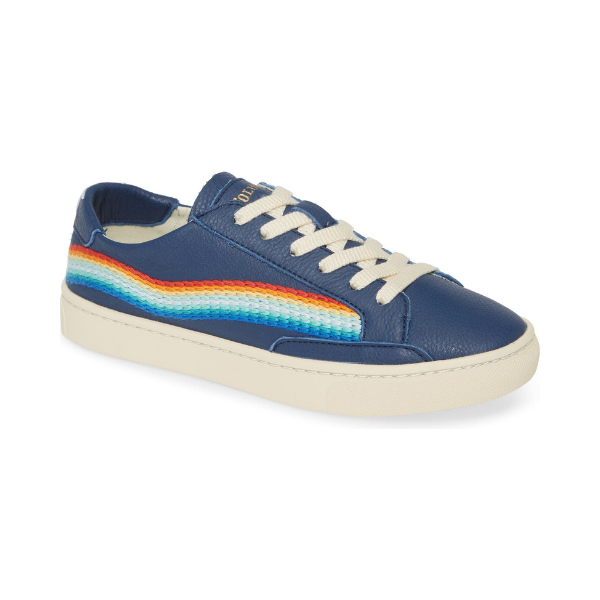 Rainbow Wave Sneaker - Marine Blue