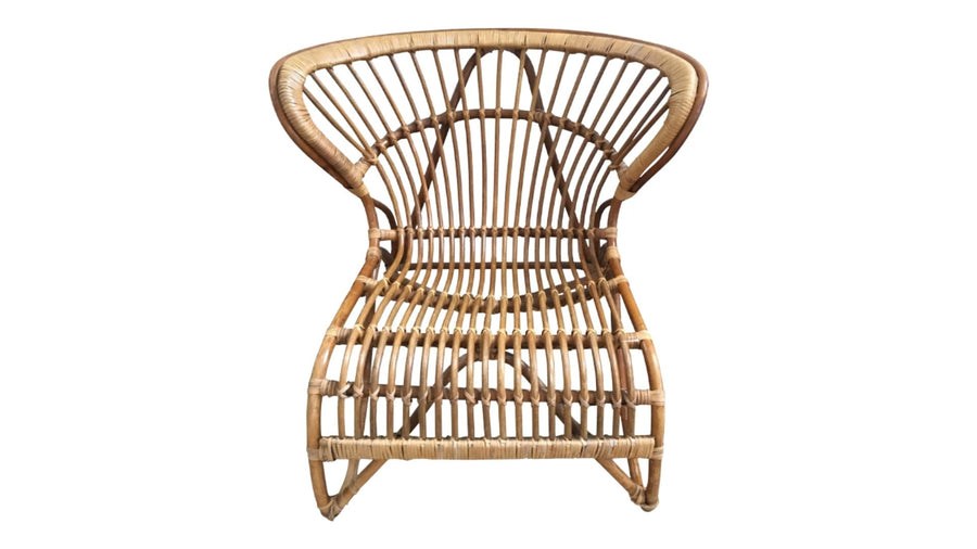Vintage Danish Viggo Boesen Bentwood Fox Chair